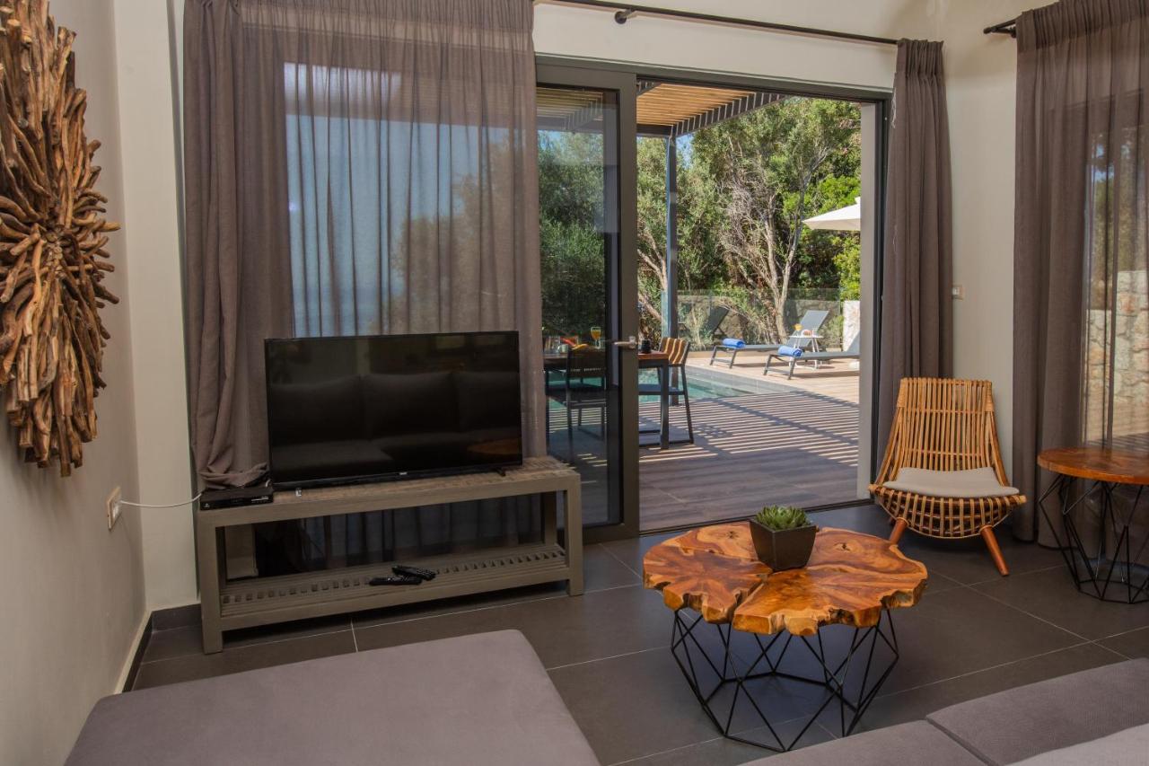 Brand New Villa Lefka With Private Pool At Platies Plateies Exterior foto