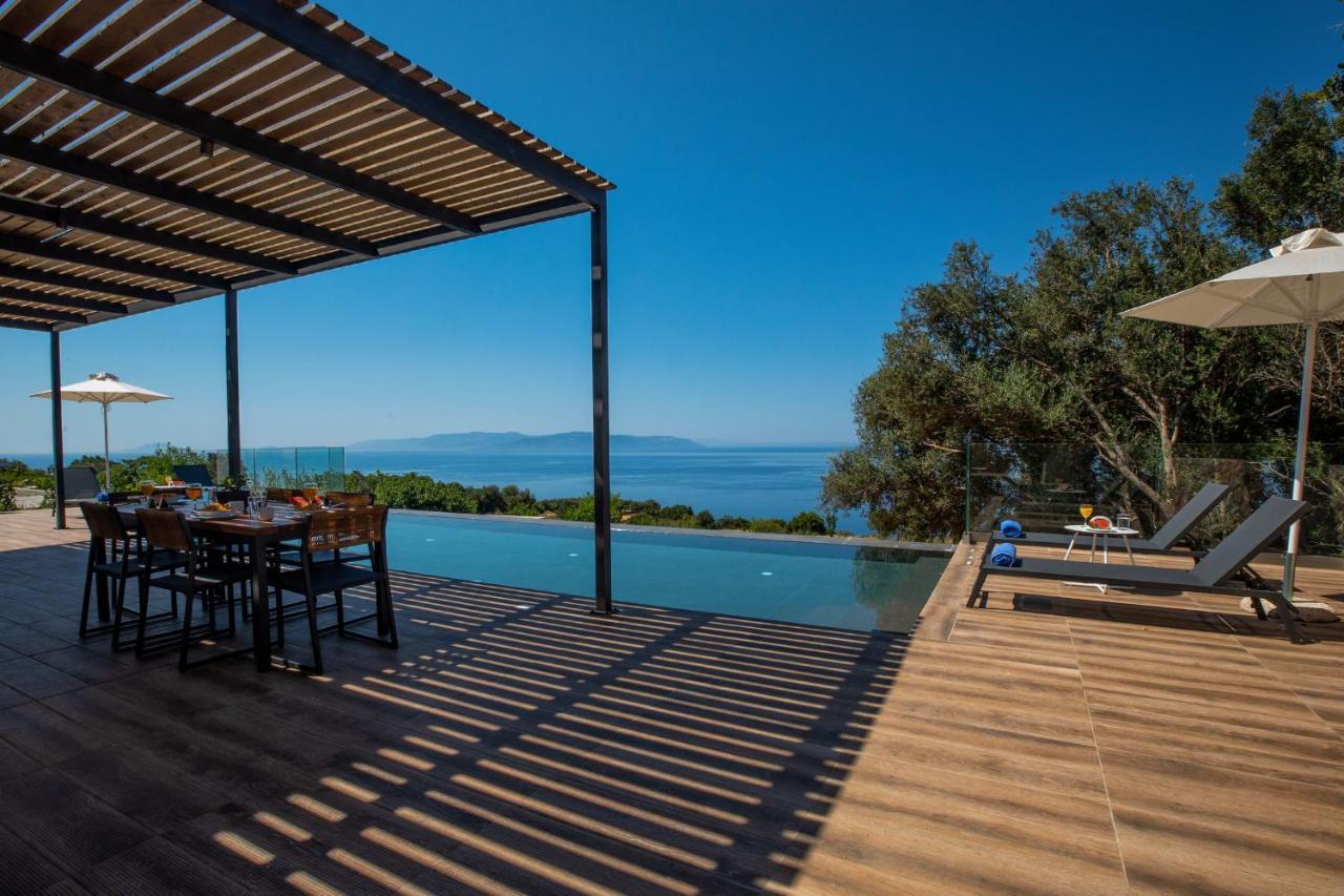 Brand New Villa Lefka With Private Pool At Platies Plateies Exterior foto