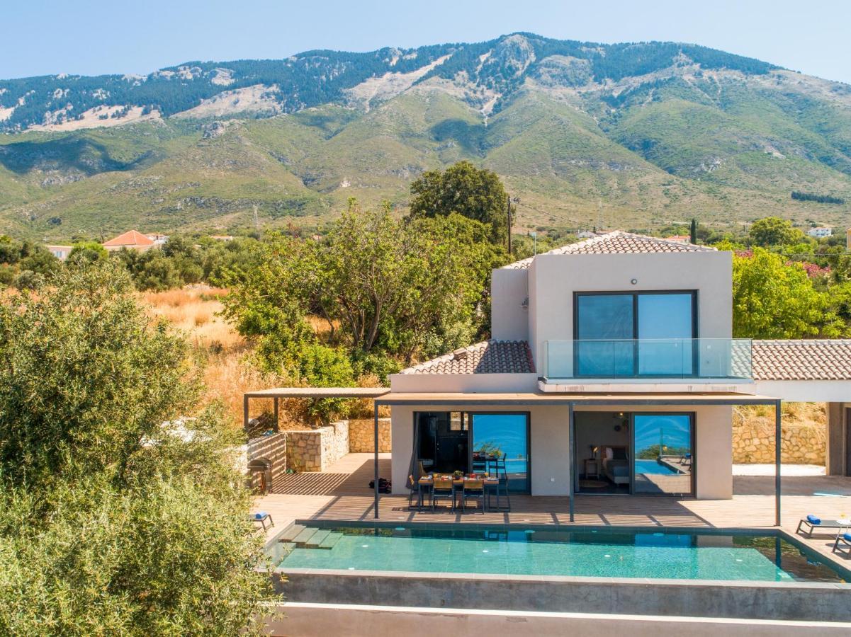 Brand New Villa Lefka With Private Pool At Platies Plateies Exterior foto