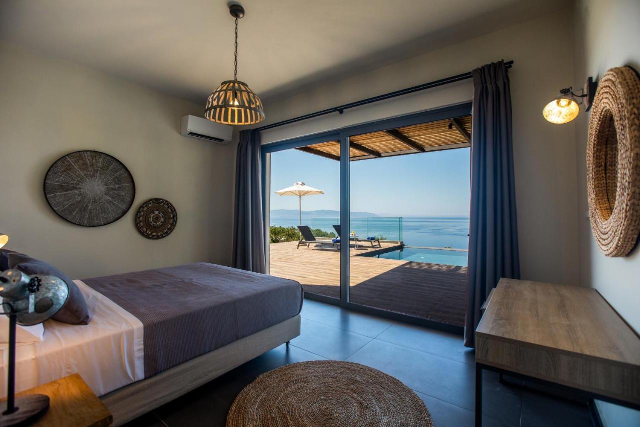 Brand New Villa Lefka With Private Pool At Platies Plateies Exterior foto